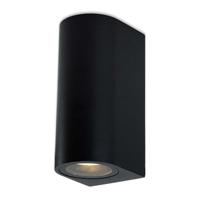 LED-wandlamp Piove zwart GU10 Up-Down