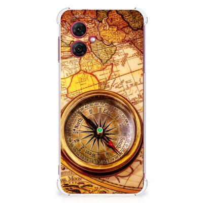 Motorola Moto G55 Telefoonhoesje met valbescherming Kompas