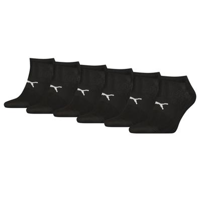 Puma Sport Sneakersokken Light 6-pack Zwart-39/42
