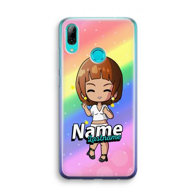 Chibi Maker vrouw: Huawei P Smart (2019) Transparant Hoesje