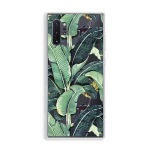 Bananenbladeren: Samsung Galaxy Note 10 Plus Transparant Hoesje