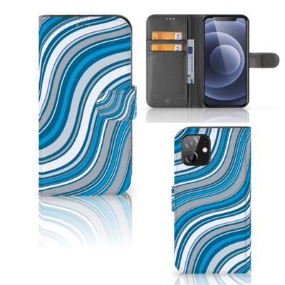 iPhone 12 | 12 Pro (6.1") | Telefoon Hoesje | Waves Blue