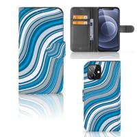 iPhone 12 | 12 Pro (6.1") | Telefoon Hoesje | Waves Blue