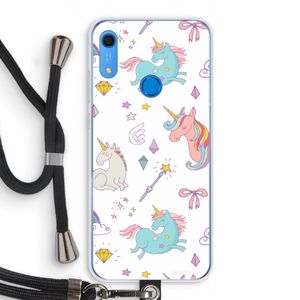 Fantasiewereld: Huawei Y6s Transparant Hoesje met koord