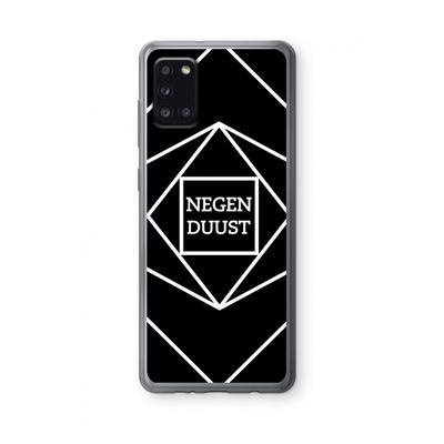 Negenduust geometrisch: Samsung Galaxy A31 Transparant Hoesje