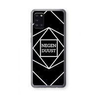 Negenduust geometrisch: Samsung Galaxy A31 Transparant Hoesje