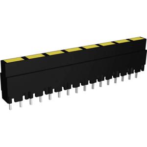 Signal Construct ZALS 081 LED-matrix 8-voudig Geel (l x b x h) 40.8 x 3.7 x 9 mm