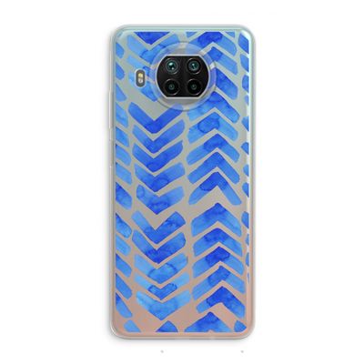 Blauwe pijlen: Xiaomi Mi 10T Lite 5G Transparant Hoesje