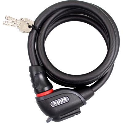 Abus spiraal kabelslot phantom 8950/180 zwart - 180cm