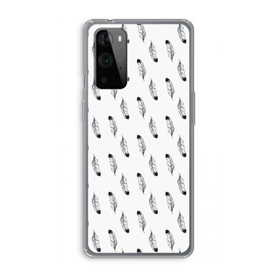 Pluimen: OnePlus 9 Pro Transparant Hoesje