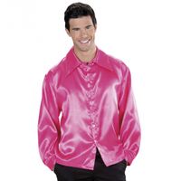 Roze satijnen blouse Roze satijnen blouse