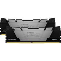 Kingston FURY 32 gb ddr4-3600 kit werkgeheugen (zwart, kf436c16rb12k2/32, renegade, xmp)