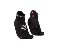 Compressport Pro racing v4.0 low cut hardloopsokken zwart T1