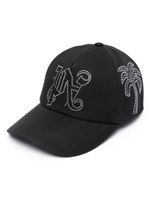 Palm Angels casquette Milano cloutée - Noir - thumbnail