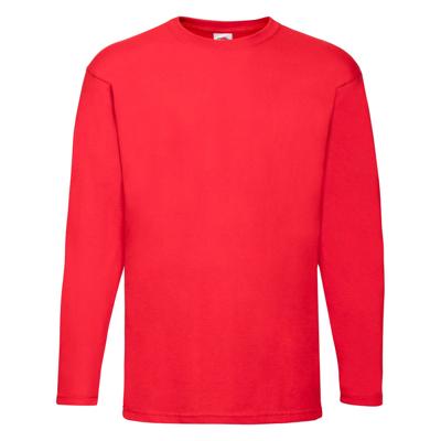 T-SHIRT FRUIT OF THE LOOM VALUEWEIGHT LONG SLEEVE