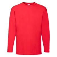 T-SHIRT FRUIT OF THE LOOM VALUEWEIGHT LONG SLEEVE