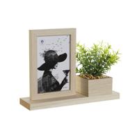 Fotolijsten Home ESPRIT Natuurlijk Hout MDF Scandinavisch 25 x 7 x 19 cm