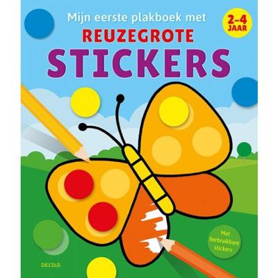 Mijn eerste plakboek met reuzegrote stickers