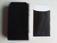 Kraftzakjes zwart 16x23cm 70gr 100 stuks