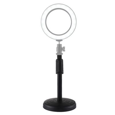 PULUZ ronde basis Desktop Mount voor LED-ring video licht verstelbare hoogte: 18cm-28cm