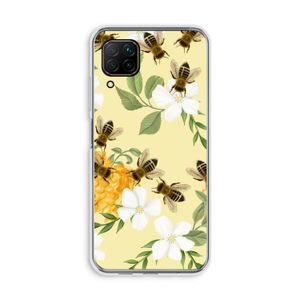 No flowers without bees: Huawei P40 Lite Transparant Hoesje