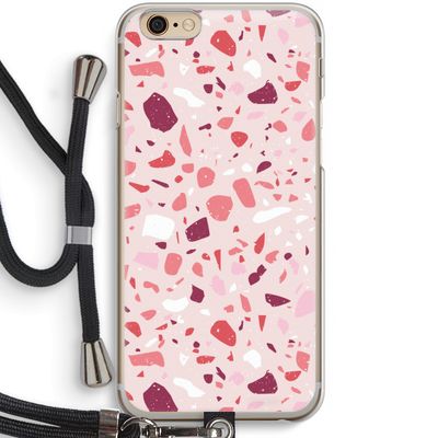 Terrazzo N°15: iPhone 6 / 6S Transparant Hoesje met koord