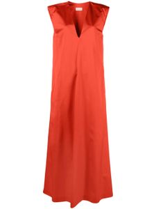 By Malene Birger robe Mavise à coupe longue - Orange