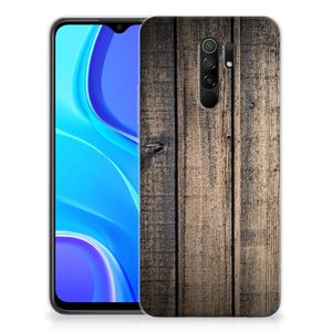 Xiaomi Redmi 9 Bumper Hoesje Steigerhout