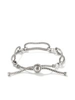 John Hardy bracelet Classic Chain à liaisons articulées - Argent