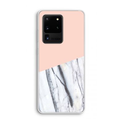A touch of peach: Samsung Galaxy S20 Ultra Transparant Hoesje