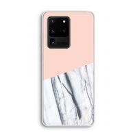 A touch of peach: Samsung Galaxy S20 Ultra Transparant Hoesje