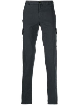 PT Torino pantalon droit à poches cargo - Bleu