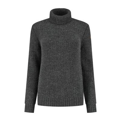 Travelin&apos; Women - Col hals - Donker antraciet - Maat S