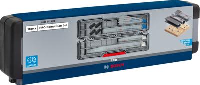 Bosch Accessoires PRO Tough Box Demolition zaagbladset | 16-delig - 2607011822