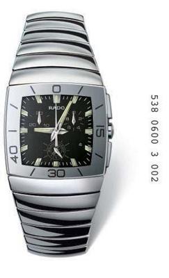 Horlogeband Rado 01.538.0600.3.002 / R070449610 Keramiek Grijs