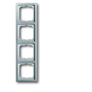 Busch-Jaeger 2CKA001754A4320 Frame Frame 4-voudig RVS 1 stuk(s)