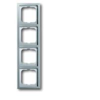 Busch-Jaeger 2CKA001754A4320 Frame Frame 4-voudig RVS 1 stuk(s)