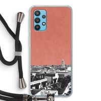 Marrakech Skyline : Samsung Galaxy A32 4G Transparant Hoesje met koord