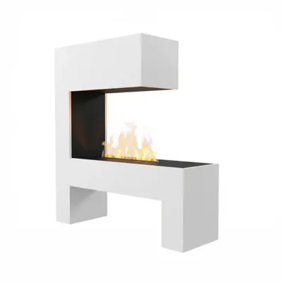 Glow Fire Mozart - OMC 600 | Vrijstaande Waterdamphaard - 120 cm x 110 cm x 35 cm