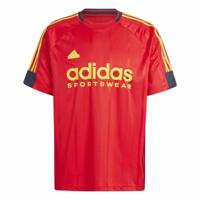 Heren-T-Shirt met Korte Mouwen Adidas Tiro Nations Pack Rood - Maat: S