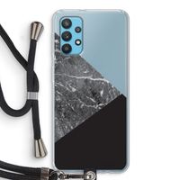 Combinatie marmer: Samsung Galaxy A32 4G Transparant Hoesje met koord