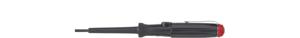 Wiha SB2557 Spanningszoeker 150-250 Volt sleufkop zwart, met clip in blister 3.0 mm - 31771