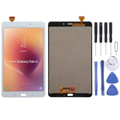 LCD-scherm en digitizer volledige montage voor Samsung Galaxy TAB A T385 (wit)