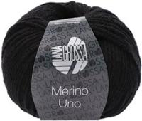 Lana Grossa Merino Uno 013 Zwart