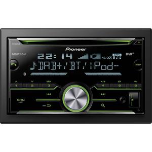 Pioneer FH-X840DAB Autoradio dubbel DIN Bluetooth handsfree, DAB+ tuner