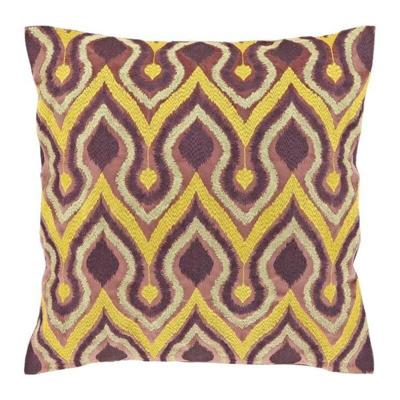 Unique Living kussen bella 45 x 45 cm geel mix