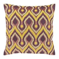 Unique Living kussen bella 45 x 45 cm geel mix