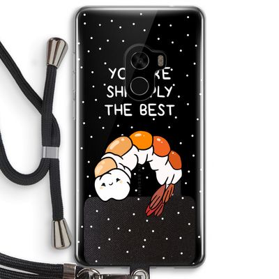 You're Shrimply The Best: Xiaomi Mi Mix 2 Transparant Hoesje met koord