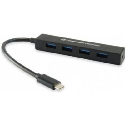 Conceptronic CTC4USB3 USB 3.1 (3.1 Gen 2) Type-C 5000Mbit/s hub & concentrator