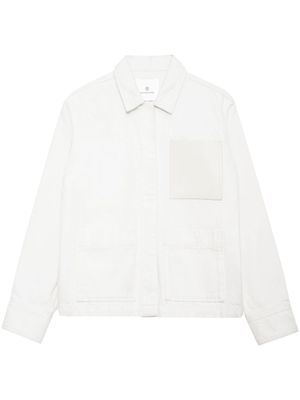 ANINE BING veste à design Jake multi-poches - Blanc